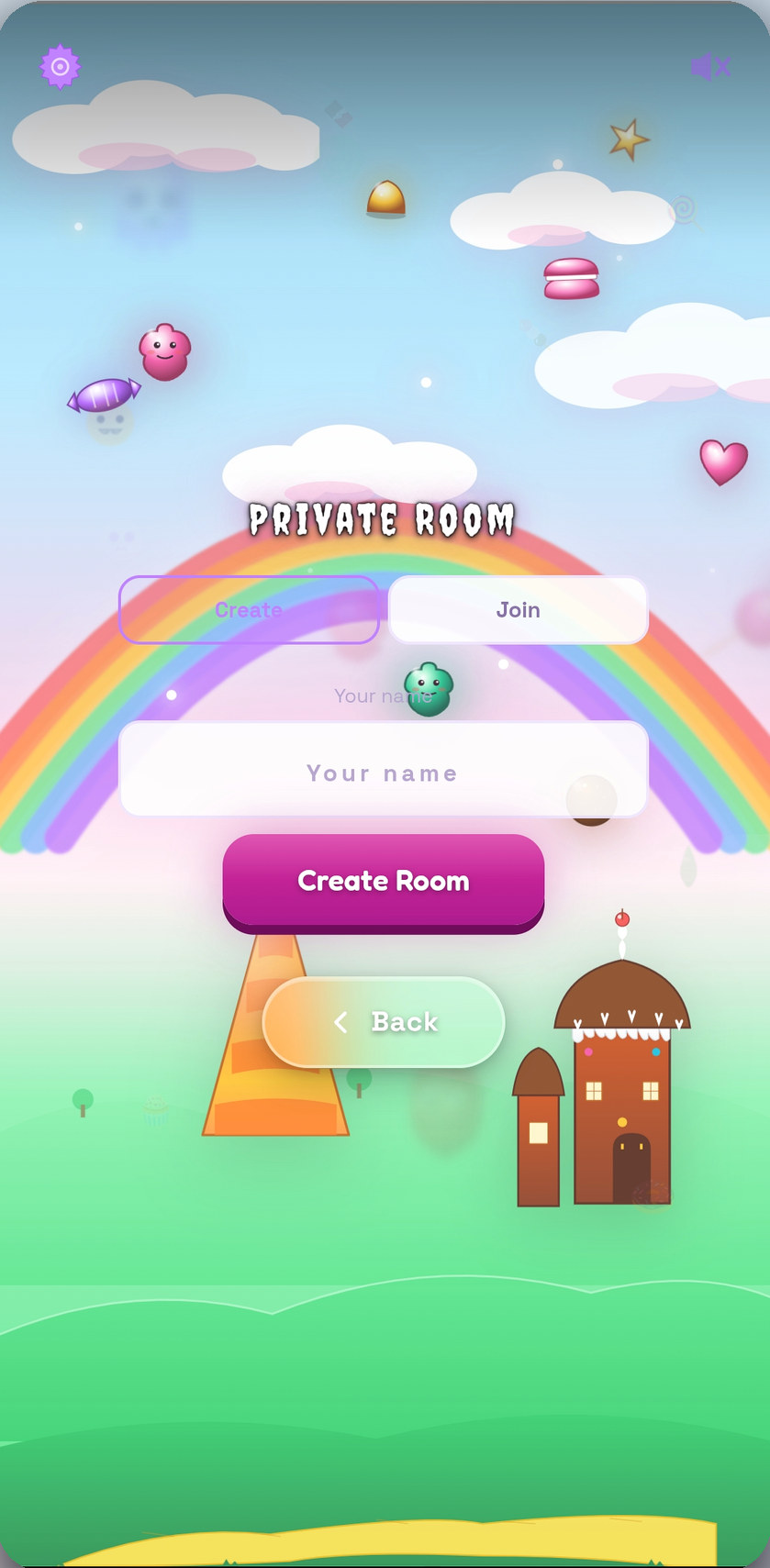 Private room by code